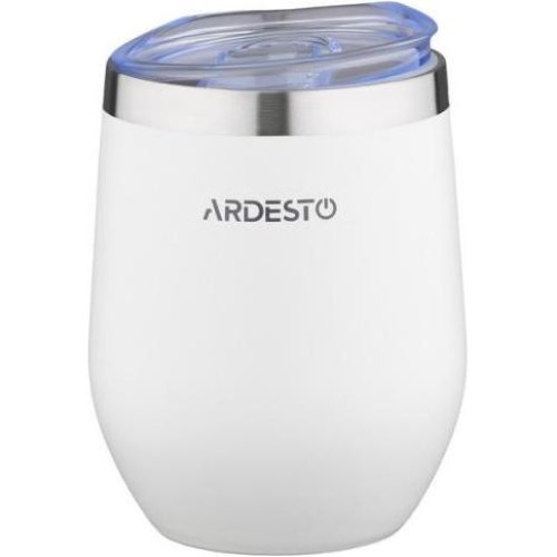 Термокухоль Ardesto Compact Mug, 350мл, нержавіюча сталь, білий (AR2635MMW)