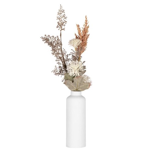 Ваза Ardesto Liguria, порцеляна, біла (AR3803W)