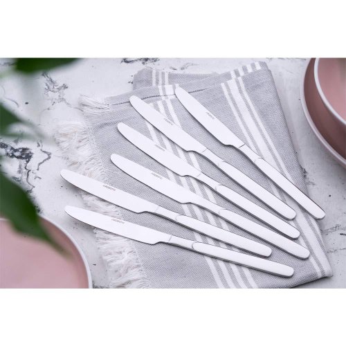 Набір столових ножів Ardesto Gemini Salerno, 6 предметів, нержавіюча сталь (AR1906SK)