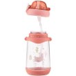 Пляшка для води дитяча Ardesto Llama, 500мл, пластик, рожева (AR2250PL)