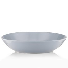 Тарілка супова Ardesto Capri, 630мл, 20см, порцеляна, блакитна (AR0620CB)