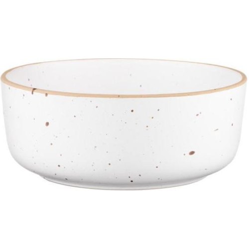 Салатник Ardesto Midori, 700мл, 16см, кераміка, білий (AR0116MW)