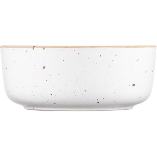 Салатник Ardesto Midori, 700мл, 16см, кераміка, білий (AR0116MW)