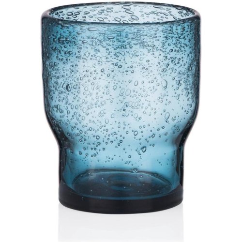Набір склянок Ardesto Bubble, 300мл, 2шт, скло, синій (AR2630BL)