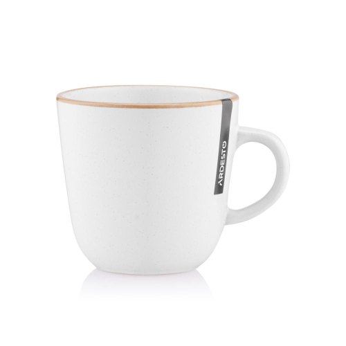 Чашка Ardesto Apulia, 450мл, кераміка, біла (AR2945AW)