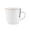 Чашка Ardesto Apulia, 450мл, кераміка, біла (AR2945AW)
