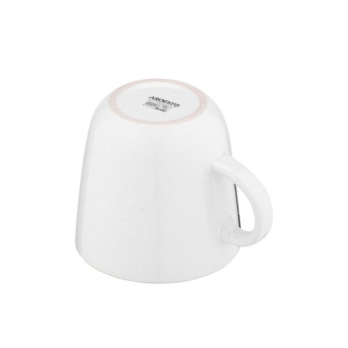 Чашка Ardesto Apulia, 450мл, кераміка, біла (AR2945AW)