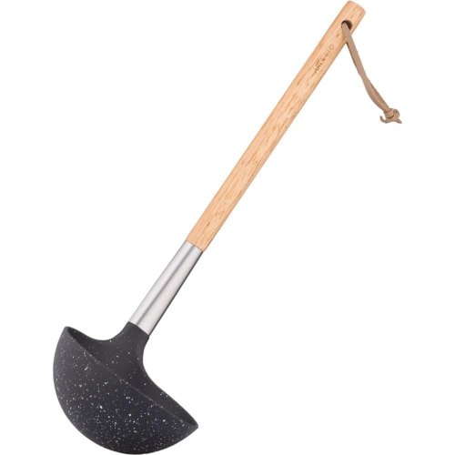 Ополоник Ardesto Midori, 30.5см, нейлон/дерево/нержавіюча сталь, чорний (AR1308BP)