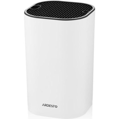 Колода для ножів Ardesto Gemini, 23см, пластик, біла (AR2123WH)