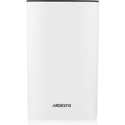 Колода для ножів Ardesto Gemini, 23см, пластик, біла (AR2123WH)