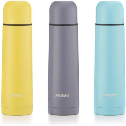 Термос Ardesto Bright City, 500мл, нержавіюча сталь, блакитний (AR2650BL)
