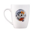Чашка Ardesto Lovely cat, 320мл, порцеляна, біла (AR3464)