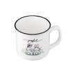 Чашка Ardesto Joyful, 320мл, порцеляна, біла (AR3461)