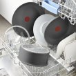 Набір посуду Tefal Ingenio Renew, 4 предмети, алюміній/нержавіюча сталь/бакеліт, сірий (L2609402)