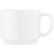 Чашка для кави Ardesto Prato, 100мл, порцеляна, біла (AR3626P)