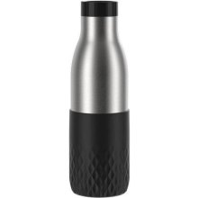 Термопляшка Tefal Bludrop soft touch, 500мл, нержавіюча сталь, графітовий (N3110510)