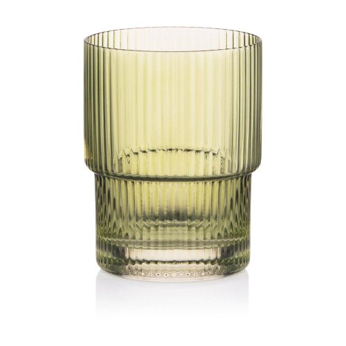 Набір склянок Ardesto, 200мл, 2шт, скло, зелений (AR2620SGR)