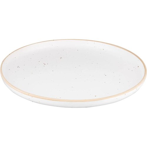 Тарілка обідня Ardesto Midori, 26.5см, кераміка, біла (AR0126MW)