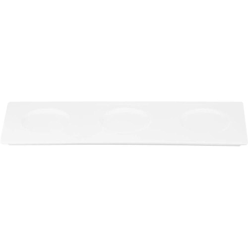 Підставка Ardesto, прямокутна, порцеляна, біла (AR3718)
