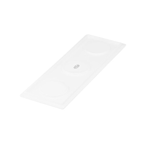 Підставка Ardesto, прямокутна, порцеляна, біла (AR3718)