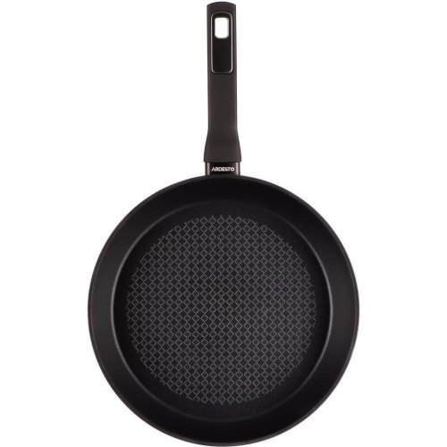 Сковорода глибока Ardesto Gemini Lucca, 28см, алюміній, чорна (AR1928GMI)