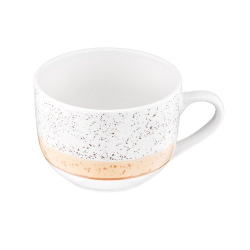 Чашка Ardesto Siena, 500мл, порцеляна, біло-жовта (AR2950SBG)