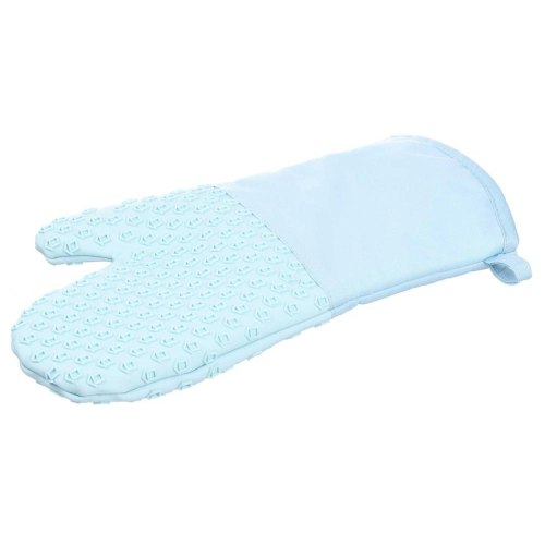 Прихватка-рукавиця Ardesto Tasty Baking, силікон/бавовна, блакитна (AR2327T)