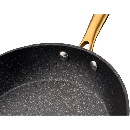 Сковорода Ardesto Black Mars Sparkle, 26см, алюміній, чорна (AR1926BM)