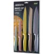 Набір ножів Ardesto Fresh, 5 предметів, нержавіюча сталь/пластик (AR2105FR)