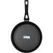 Сковорода глибока Ardesto Gemini Livorno, 28см, з кришкою, алюміній, чорна (AR1228A)
