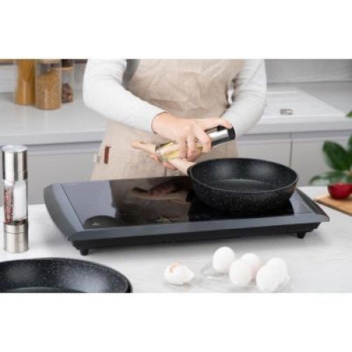 Сковорода глибока Ardesto Midori, 24см, алюміній, чорна (AR1924MI)