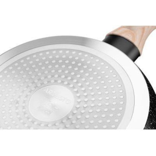 Сковорода глибока Ardesto Midori, 24см, алюміній, чорна (AR1924MI)