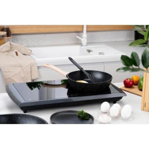 Сковорода глибока Ardesto Midori, 24см, алюміній, чорна (AR1924MI)