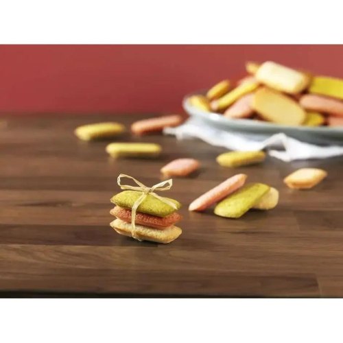 Деко Tefal PerfectBake, 10 прямокутних форм, алюміній, коричневе (J5734302)