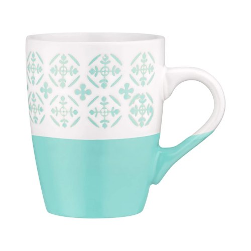 Чашка Ardesto Ornament, 320мл, кераміка, блакитно-біла (AR3045LB)