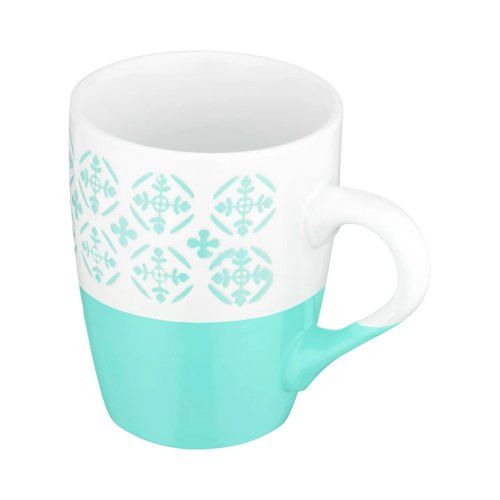 Чашка Ardesto Ornament, 320мл, кераміка, блакитно-біла (AR3045LB)