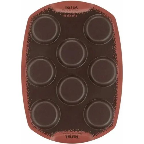 Деко Tefal PerfectBake, 8 круглих форм, алюміній, коричневе (J5734902)