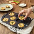 Деко Tefal PerfectBake, 8 круглих форм, алюміній, коричневе (J5734902)