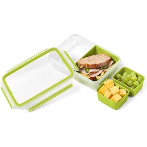 Бранч-бокс Tefal MasterSeal To Go, 1.2л, пластик, зелений (K3100412)