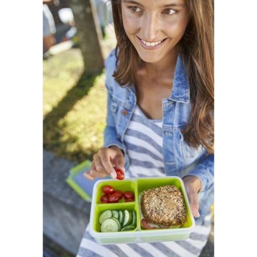 Бранч-бокс Tefal MasterSeal To Go, 1.2л, пластик, зелений (K3100412)