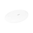 Блюдо Ardesto, 28х22см, овальне, порцеляна, біле (AR3728)