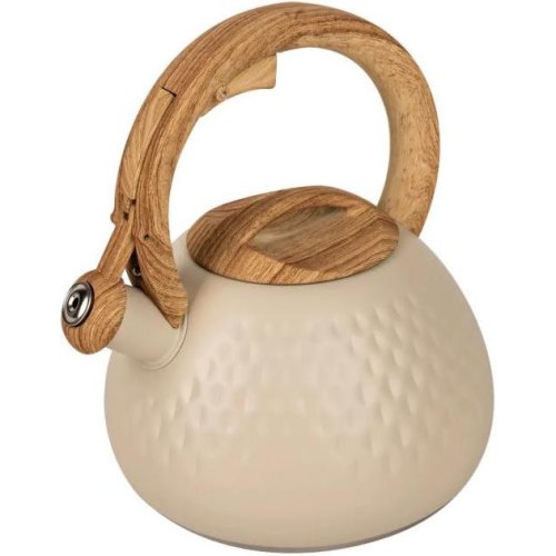 Чайник Ardesto Gemini, 2.5л, нержавіюча сталь, бежевий (AR1956KS)