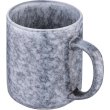 Чашка Ardesto Loreto, 390мл, порцеляна, сіра (AR1039LG)