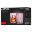 Набір склянок Ardesto, 300мл, 2шт, скло, рожевий (AR2630SPN)