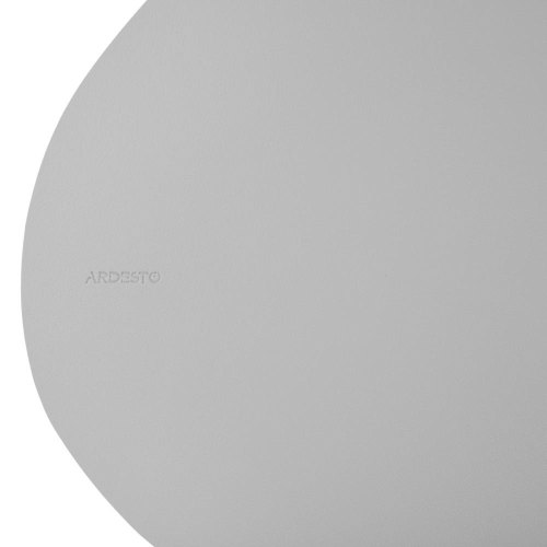 Килимок сервірувальний Ardesto, 44х37см, пластик, сірий (AR3321GR)