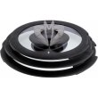 Кришка Tefal Ingenio, 28см, скло/силікон, прозоро-чорна (L9846753)