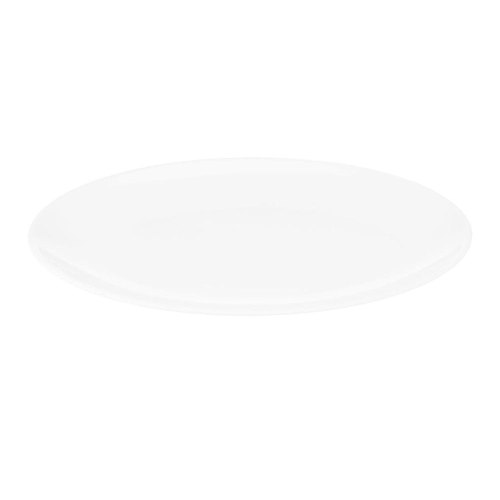 Блюдо Ardesto Imola, 31х22см, овальне, порцеляна, біле (AR3508I)