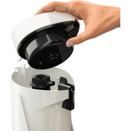 Термос Tefal Ponza Pump, 1.9л, пластик/скло, білий (K3140214)