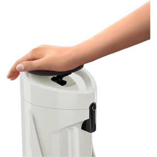 Термос Tefal Ponza Pump, 1.9л, пластик/скло, білий (K3140214)