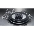 Кришка Tefal Ingenio, 22см, скло/силікон, прозоро-чорна (L9846453)